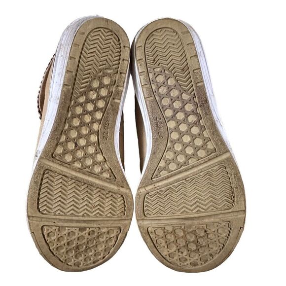 Moonstar ~ Peanuts sneakers ~ Snoopy patch ~ painted Woodstock ~ leather/canvas - Picture 14 of 14